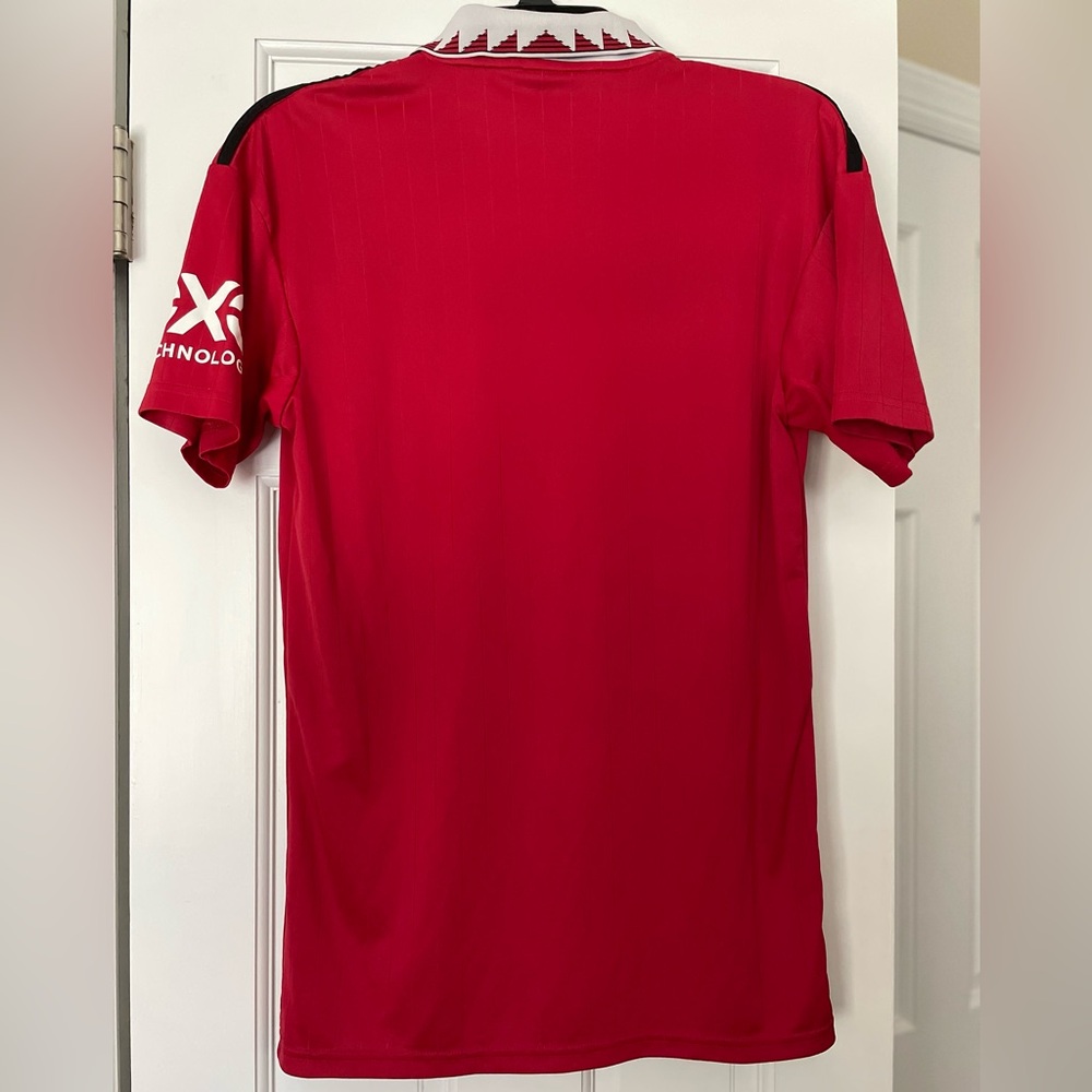 Adidas Aeroready Red Manchester United Unisex Jersey Size Small - Picture 6 of 6